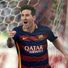 Messi ganhou o prêmio do melhor jogador de Barcelona